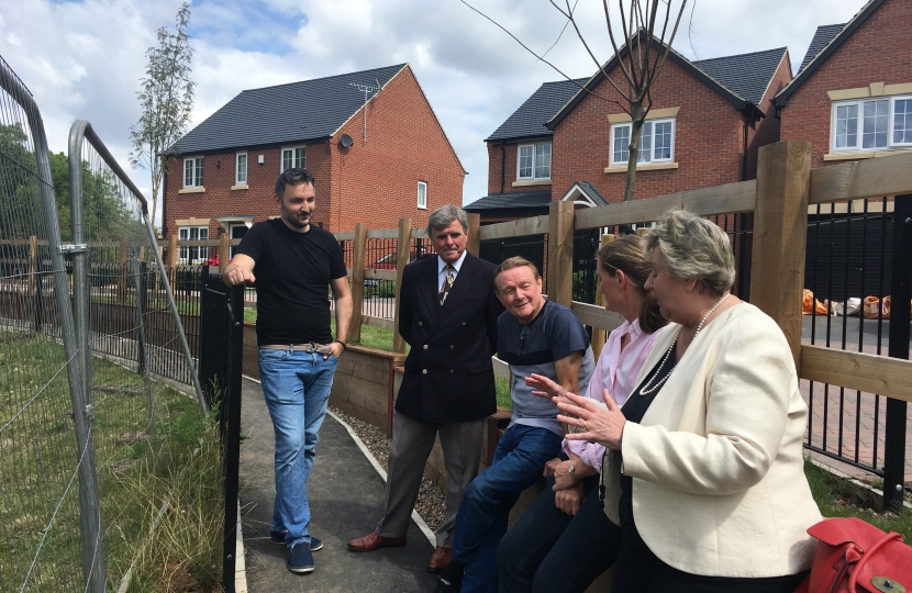 Heather Wheeler MP at Ashwood Park_2