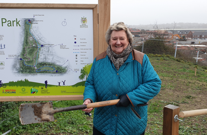 Heather Wheeler MP at Cadley Park