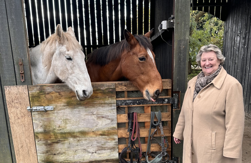 Heather Wheeler at Hargate Equestrian Centre