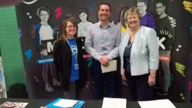 HW at Swadlincote Jobs Fair in 2016