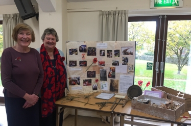 Heather Wheeler MP with Maggie Fenby-Taylor