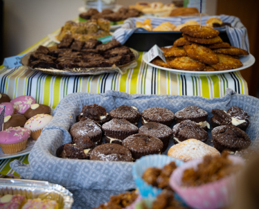 Cakes at the Macmillan Coffee morning