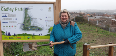 Heather Wheeler MP at Cadley Park