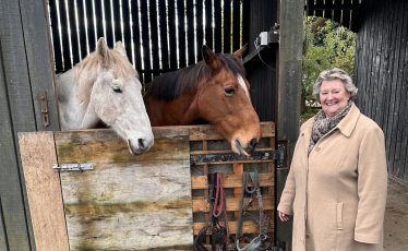 Heather Wheeler at Hargate Equestrian Centre